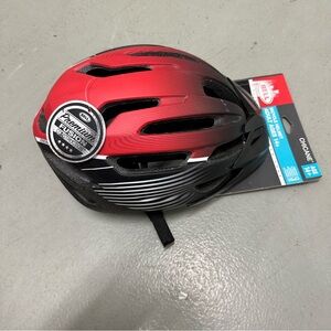 NWT Bell Chicane Adult Bike Helmet, Red/Black Fade - Size (54-61 cm)